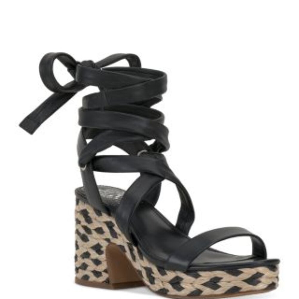 Roreka Strappy Espadrille High Heel Platform Sandals